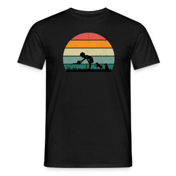 Gärtner Gärtnerin Hecke Rasen Rasenmähen Garten - Männer T-Shirt - Schwarz - Vorne - AI Model Male 178 light (178cm)