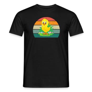 Gänse Vogel Weihnachtsgans Fliegen Vögel Gans - Männer T-Shirt - Schwarz - Vorne - AI Model Male 178 light (178cm)