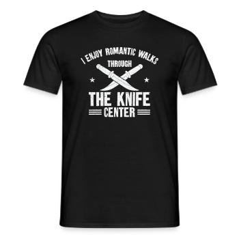 Knifemaking Knife Making Bladesmith Smithing Knife - Men's T-Shirt - black - Front - AI Model Male 178 light (178cm)