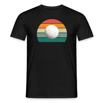 Golfer Golferin Golfspieler Golfspielerin Golf - Männer T-Shirt - Schwarz - Vorne - AI Model Male 178 light (178cm)