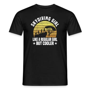 Parachutistes parachutistes - T-shirt homme - noir - Devant - AI Model Male 178 light (178cm)