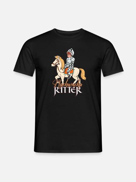 Knight Boy - Offspring Knight - Men's T-Shirt - black