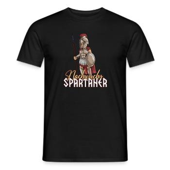 Spartaner Krieger Junge - Nachwuchs Spartaner - Männer T-Shirt - Schwarz - Vorne - AI Model Male 178 light (178cm)