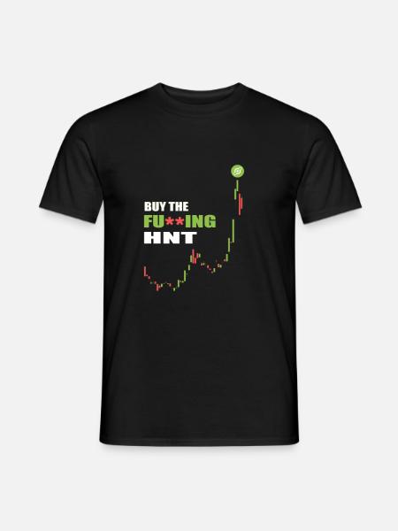 Krypto Crypto Helium Mining HNT Bitcoin Blockchain - Männer T-Shirt - Schwarz