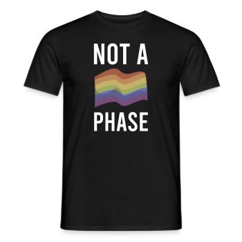 Lgbt Lesbienne Rainbow Flag Bisexuel Queer - T-shirt homme - noir - Devant - AI Model Male 178 light (178cm)