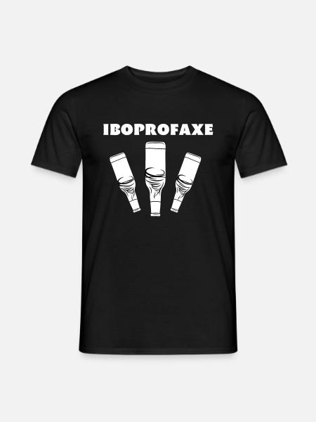 Iboprofaxe Ibuprofaxe - Männer T-Shirt - Schwarz