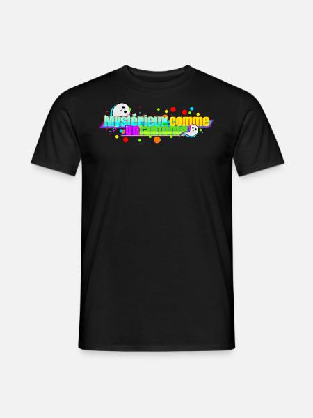 Mystérieux comme un fantôme - T-shirt homme - noir