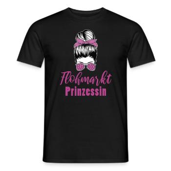 Flohmarkt Trödelmarkt Frauen - Männer T-Shirt - Schwarz - Vorne - AI Model Male 178 light (178cm)