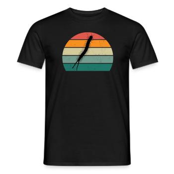 Insect Crawl Chitinous Tanks Fly Wing Ant - Men's T-Shirt - black - Front - AI Model Male 178 light (178cm)