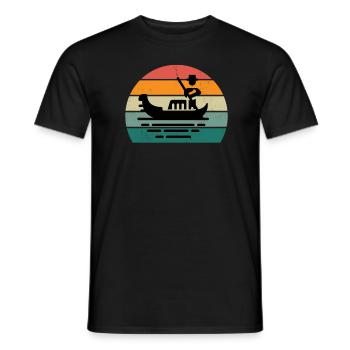 Italiener Italien Rom Turin Neapel Venedig Pasta - Männer T-Shirt - Schwarz - Vorne - AI Model Male 178 light (178cm)