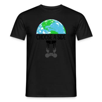Nature Conservation Climate Conservationists Sea - Men's T-Shirt - black - Front - AI Model Male 178 light (178cm)