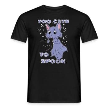 Chauve-souris kawaii Halloween - T-shirt homme - noir - Devant - AI Model Male 178 light (178cm)