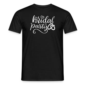 Heiraten Heirat Hochzeit Freund Freundin Ehe Liebe - Männer T-Shirt - Schwarz - Vorne - AI Model Male 178 light (178cm)