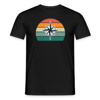 Reisen Reisender Reisender Ferien Urlauber Urlaub - Männer T-Shirt - Schwarz - Vorne - AI Model Male 178 light (178cm)