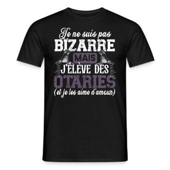 Otarie Phoque Animal Zoo Mammifère Cadeau Humour - T-shirt homme - noir - Devant - AI Model Male 178 light (178cm)
