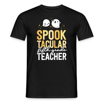 5. Klasse Lehrer Halloween Matching Schule Fünfte - Männer T-Shirt - Schwarz - Vorne - AI Model Male 178 light (178cm)