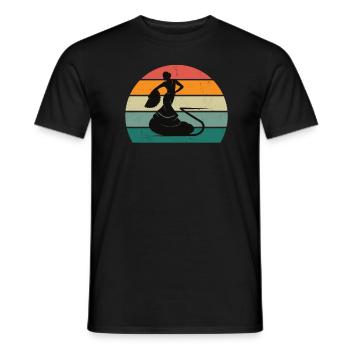 Espagne Espagnol Ibiza Majorque Minorque Madrid - T-shirt homme - noir - Devant - AI Model Male 178 light (178cm)