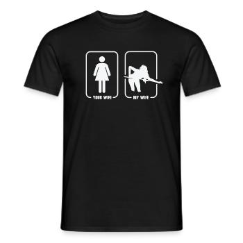 Pocketologist Billard Piscine Billard 8 Femme - T-shirt homme - noir - Devant - AI Model Male 178 light (178cm)