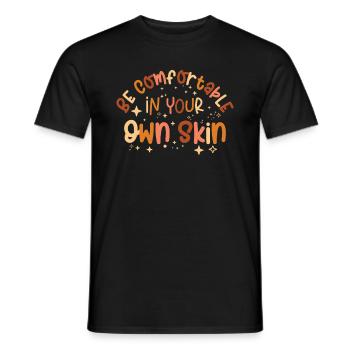 Encourager la positivité Motiver - T-shirt homme - noir - Devant - AI Model Male 178 light (178cm)