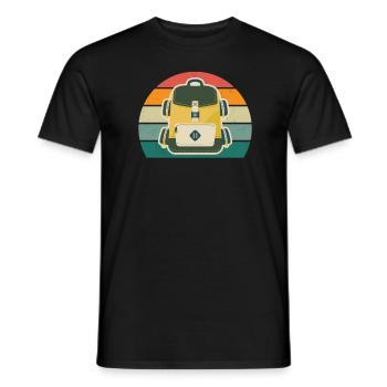 Reisen Reisende Reisender Urlaub Urlauberin Ferien - Männer T-Shirt - Schwarz - Vorne - AI Model Male 178 light (178cm)