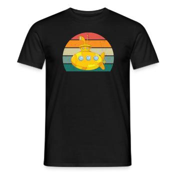 U-Bootfahrer U-Bootfahrerin Unterseeboot U-Boot - Männer T-Shirt - Schwarz - Vorne - AI Model Male 178 light (178cm)