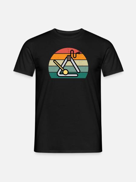 Triangle Player Triangle Player Sound Triangle - T-shirt homme - noir