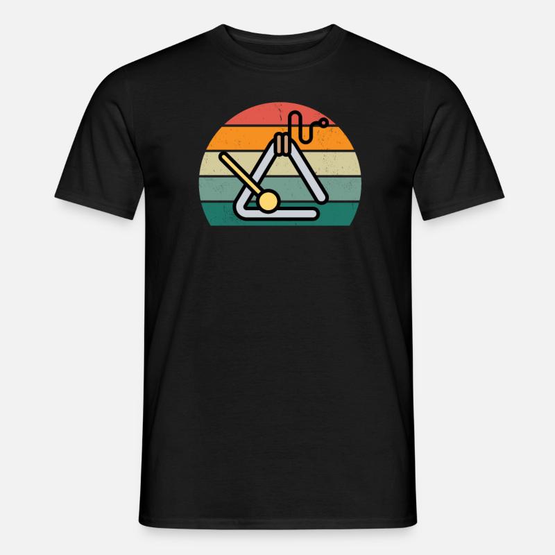 Triangle Player Triangle Player Sound Triangle - T-shirt homme - noir