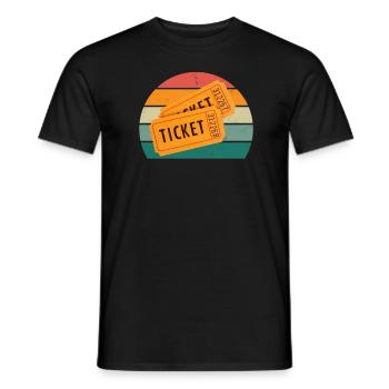 Acteur Actrice Musicien Théâtre musical - T-shirt homme - noir - Devant - AI Model Male 178 light (178cm)