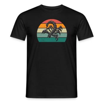 Scorpions Scorpion Stinger Stinger Désert Scorpion - T-shirt homme - noir - Devant - AI Model Male 178 light (178cm)
