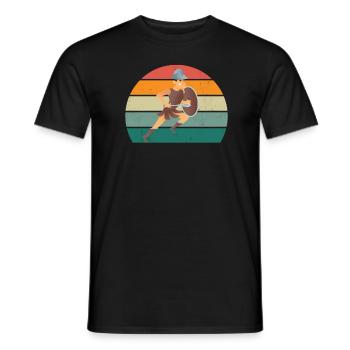 Épée de combat Épée Lame Lance Sabre Dagger - T-shirt homme - noir - Devant - AI Model Male 178 light (178cm)