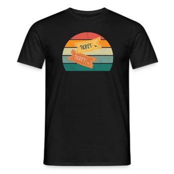 Reisen Reisender Reisender Ferien Urlauber Urlaub - Männer T-Shirt - Schwarz - Vorne - AI Model Male 178 light (178cm)