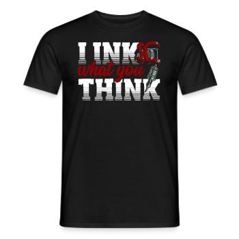 Ich Tinte Was Sie Denken Tätowierer Künstlerische - Männer T-Shirt - Schwarz - Vorne - AI Model Male 178 light (178cm)