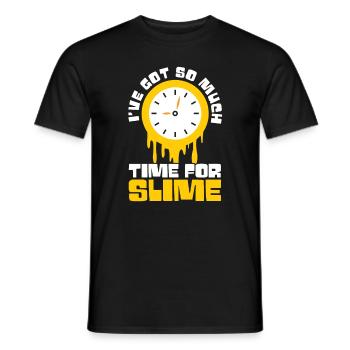 Slime Time Dripping Slime Drip Gear Slime Maker - Men's T-Shirt - black - Front - AI Model Male 178 light (178cm)