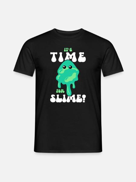Schleim Pfütze Cool Cute Adorable für Slime Maker - Männer T-Shirt - Schwarz