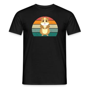 Rodents Rodents Hamster Rat Mouse Squirrel - Men's T-Shirt - black - Front - AI Model Male 178 light (178cm)