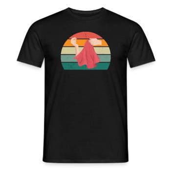 Seamstress Sewing Knitting Knitter Needle Yarn Thread - Men's T-Shirt - black - Front - AI Model Male 178 light (178cm)