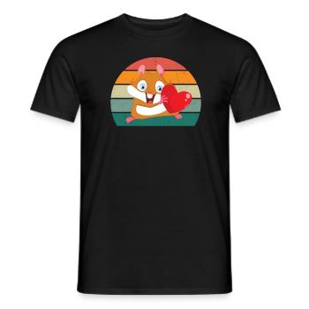 Rodents Rodents Hamster Rat Mouse Squirrel - Men's T-Shirt - black - Front - AI Model Male 178 light (178cm)