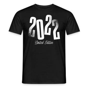 2022 Jahrgang Geburtstag Baujahr Geboren - Männer T-Shirt - Schwarz - Vorne - AI Model Male 178 light (178cm)