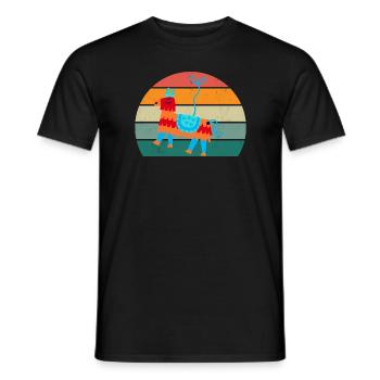 mexikanisches Essen Tacos Taco Tapas Nachos Mexiko - Männer T-Shirt - Schwarz - Vorne - AI Model Male 178 light (178cm)