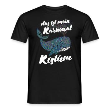 Fastnacht - Karneval - Karnewal - Wortspiel - Männer T-Shirt - Schwarz - Vorne - AI Model Male 178 light (178cm)