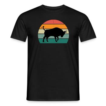 Vaches Bovins Bovins Ferme Fermier Viande Vache - T-shirt homme - noir - Devant - AI Model Male 178 light (178cm)