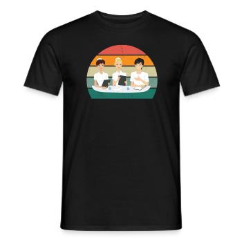 Healing Help Healing Health Nurse - Men's T-Shirt - black - Front - AI Model Male 178 light (178cm)