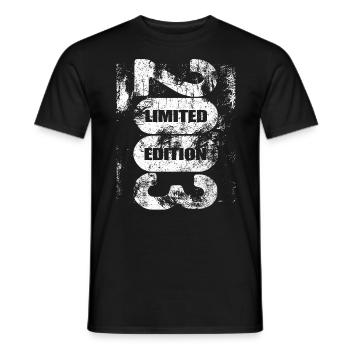 Limited Edition 2003 - Birthday - Vintage - Men's T-Shirt - black - Front - AI Model Male 178 light (178cm)