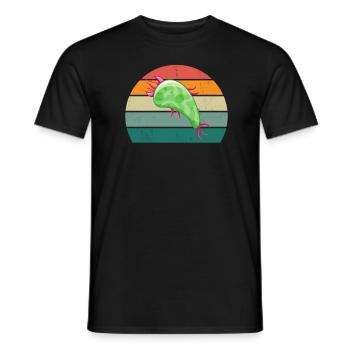 Microscope Tardian Slipper Microbiologie - T-shirt homme - noir - Devant - AI Model Male 178 light (178cm)