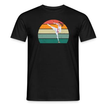 Kampfsportler Kampfsport Judo Aikido Karate Boxen - Männer T-Shirt - Schwarz - Vorne - AI Model Male 178 light (178cm)