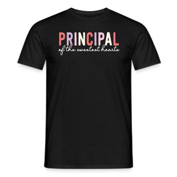 Valentinstag Prinzip der süßesten Herzen - Männer T-Shirt - Schwarz - Vorne - AI Model Male 178 light (178cm)