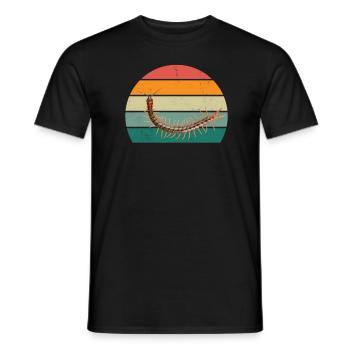 Insect, Crawling, Flying, Wings, Ants, Insects - Men's T-Shirt - black - Front - AI Model Male 178 light (178cm)