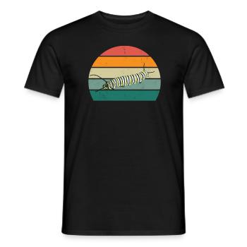 Insect crawling flies wings ants insects - Men's T-Shirt - black - Front - AI Model Male 178 light (178cm)
