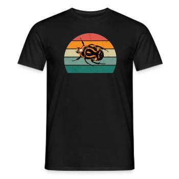 Insect crawling flies wings ants insects - Men's T-Shirt - black - Front - AI Model Male 178 light (178cm)