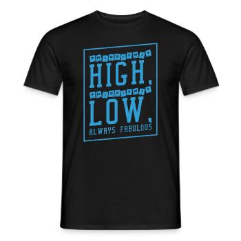 Pancréas diabétique - T-shirt homme - noir - Devant - AI Model Male 178 light (178cm)